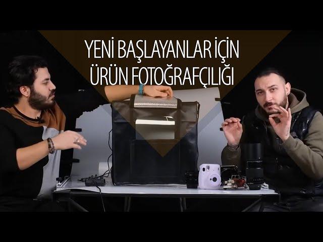 Yeni Başlayanlar İçin Ürün Fotoğrafçılığı Nedir? Nasıl Çekilir? - Harun Canlı & Hazar Çelik