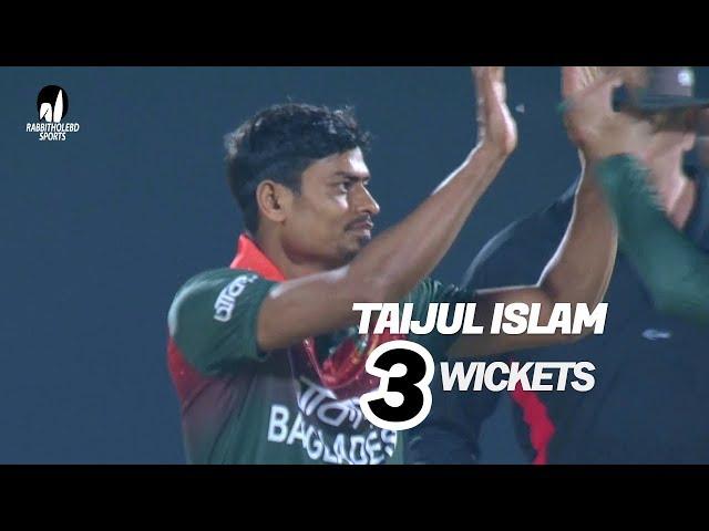 Taijul Islam's 3 Wickets Against Zimbabwe | 2nd ODI | Zimbabwe tour of Bangladesh 2020