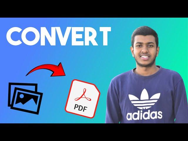 How to Convert JPG to PDF PC/Laptop 2024