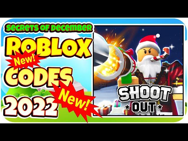 NEW CODES  SHOOT OUT! By Manic!, Roblox GAME, ALL SECRET CODES, ALL WORKING CODES