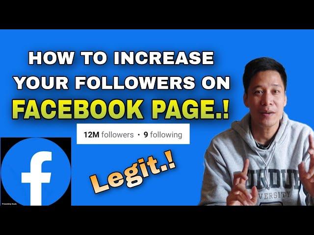 PAANO DUMAMI ANG FOLLOWERS SA FACEBOOK PAGE | LOY IMAM