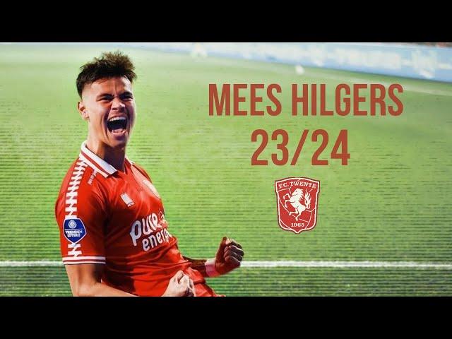 Mees Hilgers FC Twente 23/24 Full Highlights | Future Defender