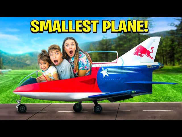 Flying on The SMALLEST PLANE Ever! ️