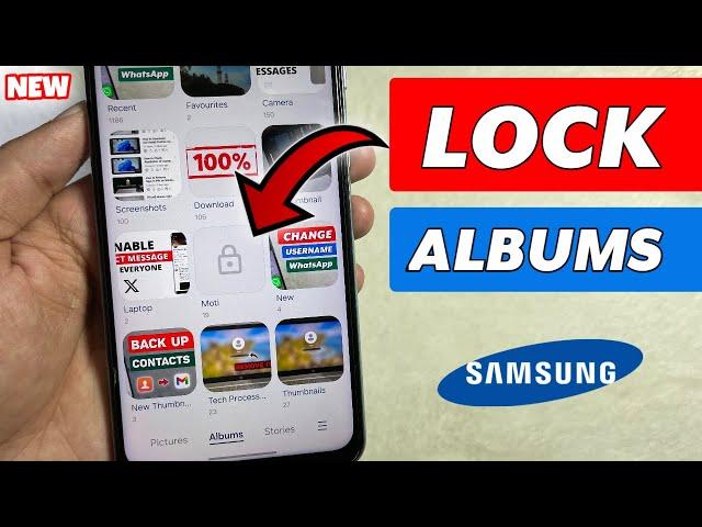 How to Lock Gallery Album on Samsung Mobile