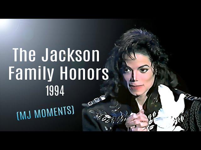 The Jackson Family Honors 1994 (MJ Moments)HD