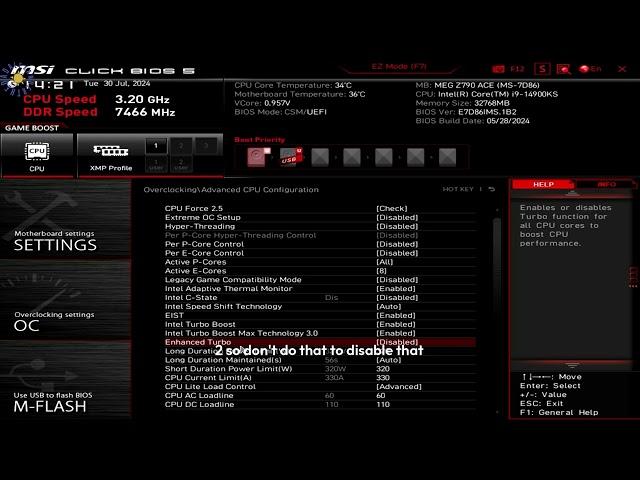 MSI BIOS Optimization Guide for Intel 14900KS: Boost Your Gaming Performance!