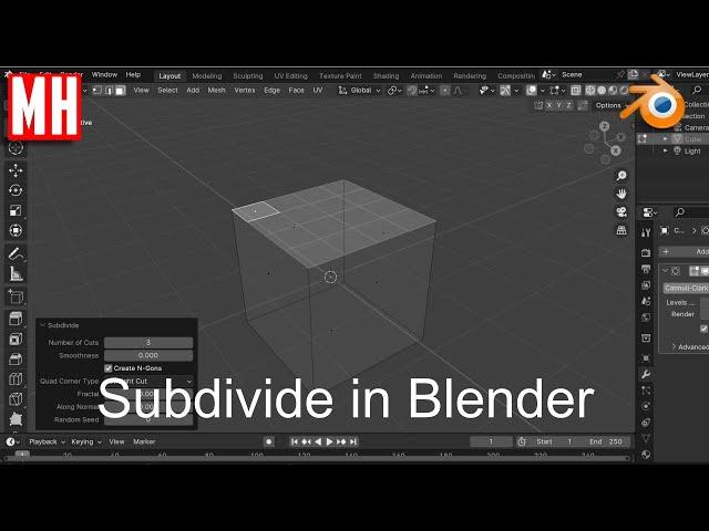 Why, when, and how to subdivide in Blender