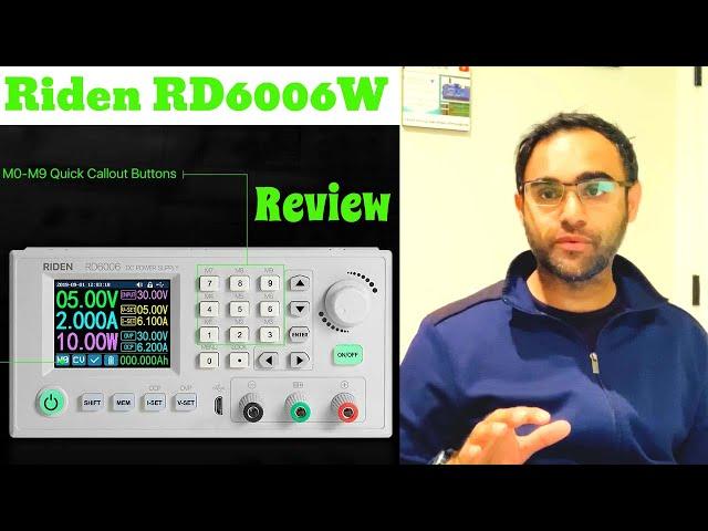 #2 Review of Riden RD6012W DC Power Supply | How to use a Power Supply?