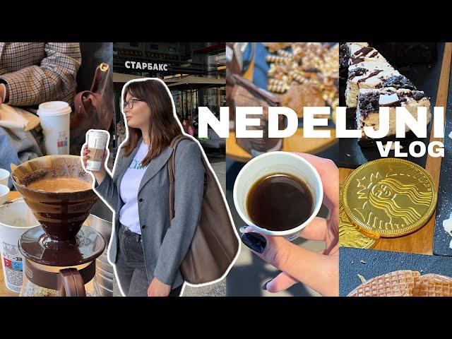 NEDELJNI VLOG - Starbucks PR Event, noviteti & čitalački update