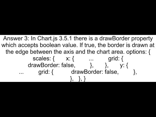 Chart js remove border from xy Axis