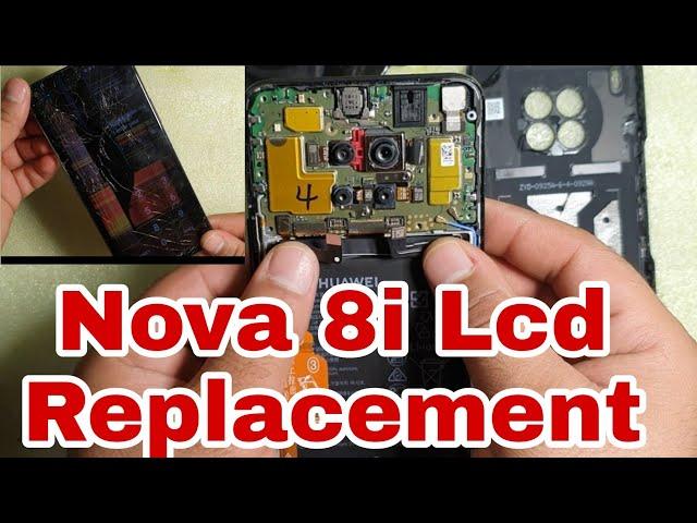 How To Replace broken Lcd Huawei Nova 8i #nova#8i#Lcd#replacement#nova8ilcdreplacement