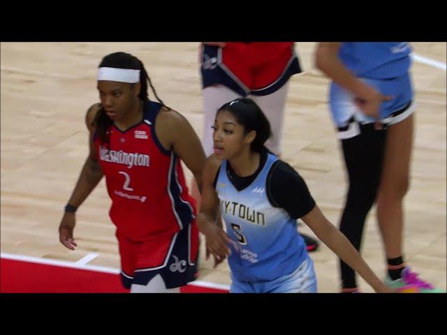 FINAL 13 SECONDS: Chicago Sky vs Washington Mystics WNBA | Angel Reese, Kamilla Cardoso