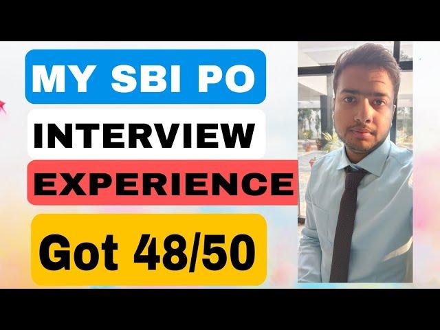 My SBI PO Interview Experience | How i scored 48/50  | Bonus Tips | #sbipo #sbipointerview