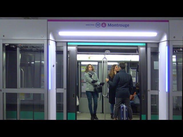 Paris Metro Line 4 (platform screen doors)