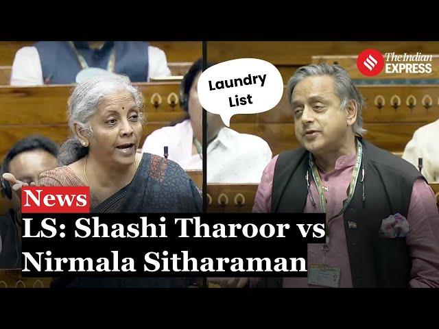 Parliament Session: Nirmala Sitharaman Addresses Court Backlog; Shashi Tharoor Highlights Issues