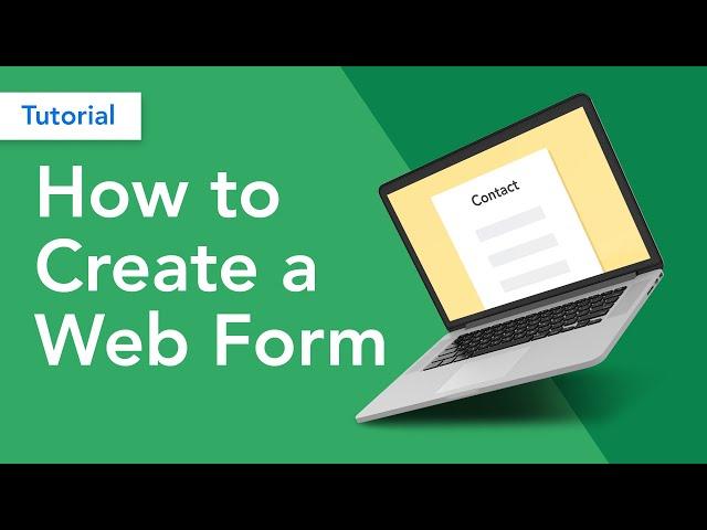 How to Create a Web Form | Web Forms 101