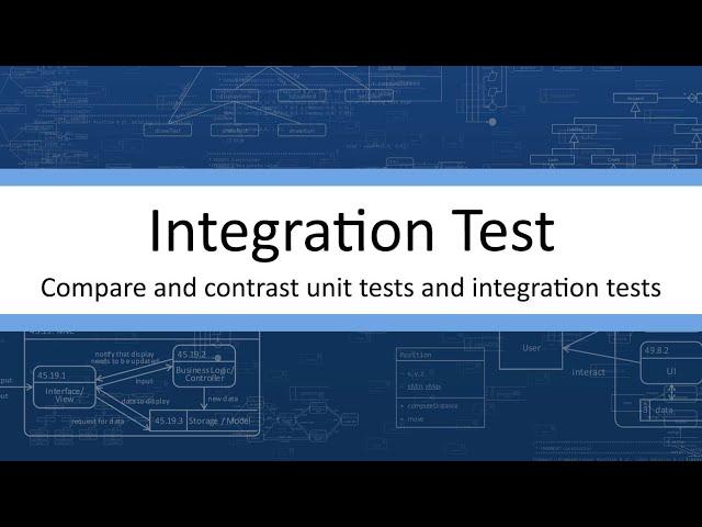 Integration Tests and Unit Tests