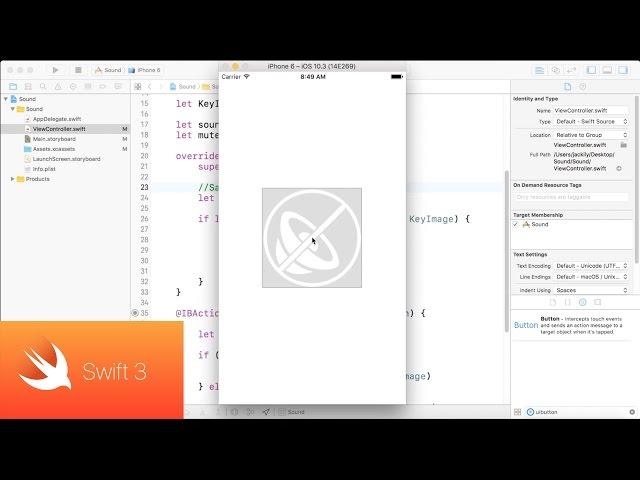 Save Image Button - Swift 3