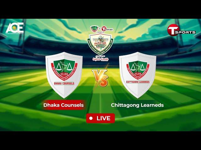 Live | Dhaka Counsels vs Chittagong Learneds | Eliminator | SALCC 2024 | T Sports