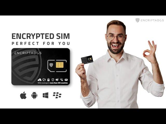 Encriptados Encrypted SIM Card  | Simple and Easy to Use
