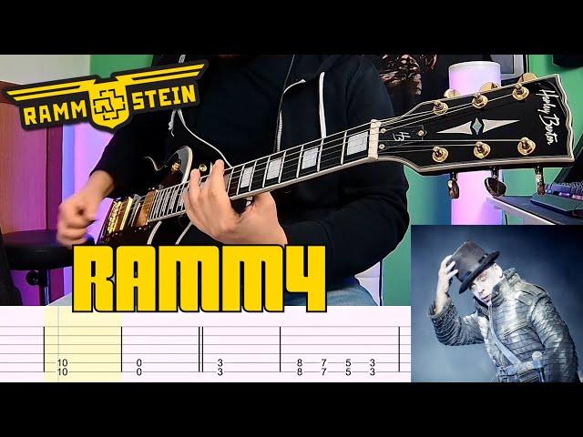 Rammstein - Ramm4 (Rammvier) |Guitar Cover| |Tab|