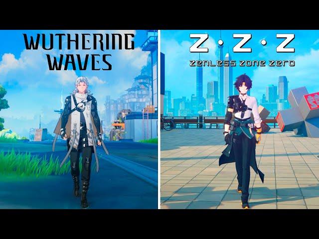 Wuthering Waves  VS Zenless Zone Zero - Details and Physics Comparison