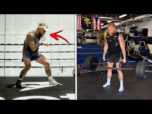 Jake Paul training for Mike Tyson. TRAINING CAMP | HIGHLIGHTS HD BOXING (2024)