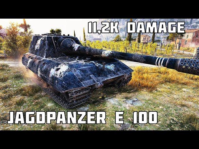 Jagdpanzer E 100 • 11,2K DAMAGE 5 KILLS • World of Tanks