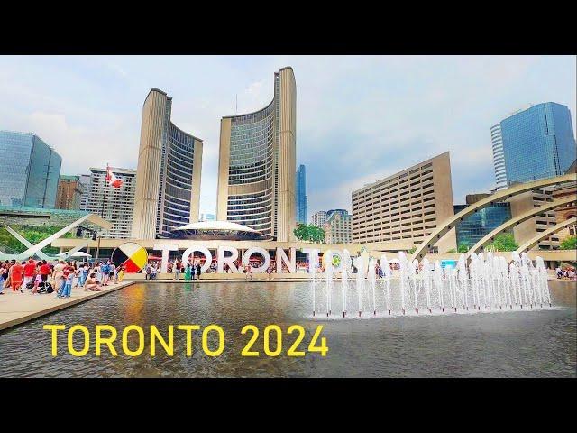 TORONTO 2024 Summer Events and Activities in Downtown | Canada Travel 4K