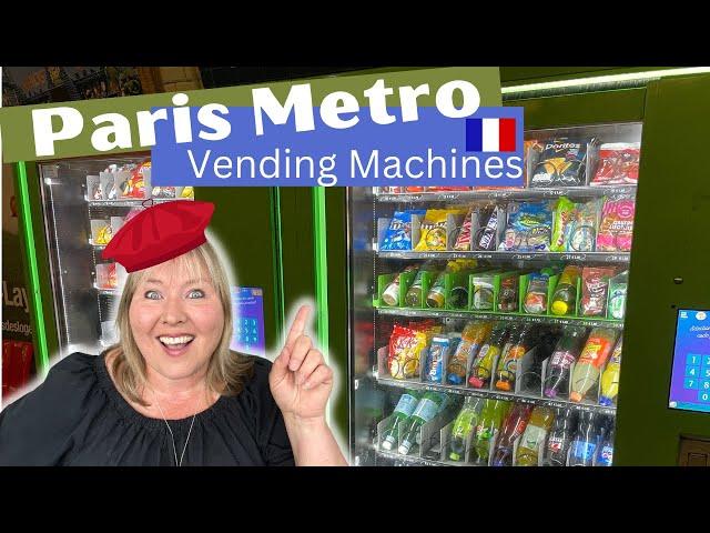 Discover the Secret World of Paris Metro Vending Machines!