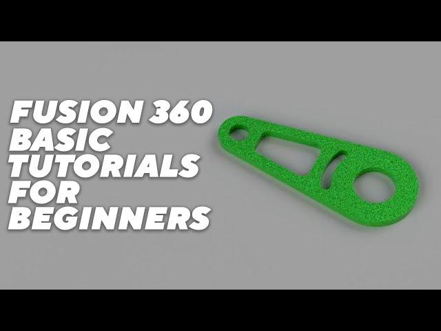 Fusion 360 basic tutorial for absolute beginners in 2020