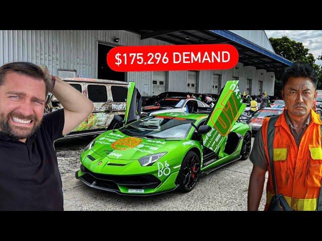 IT'S OVER. CUSTOMS DEMAND $175,296 FOR BIG PROBLEM WITH MY LAMBORGHINI