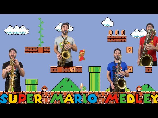 Super Mario Medley | Saxophone Quartet Cover