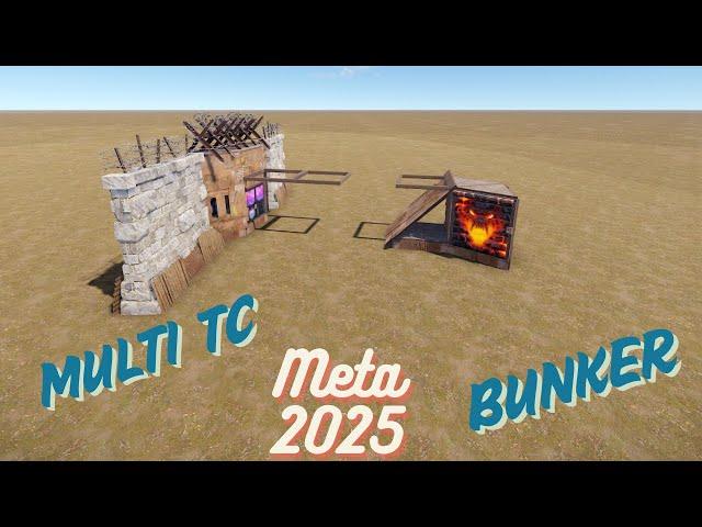 RUST - 1 DAKİKADA BUNKER MULTI TC YAPIMI (2025 META)