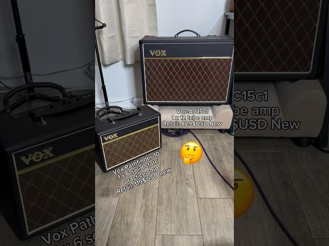 Vox AC-15 vs Vox Pathfinder 10 can you tell which one is which? #guitar