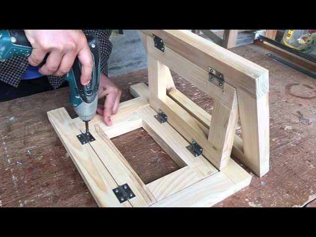 Woodworking Plans for Every Room - Make Your Own Compact and Convenient Folding Chair