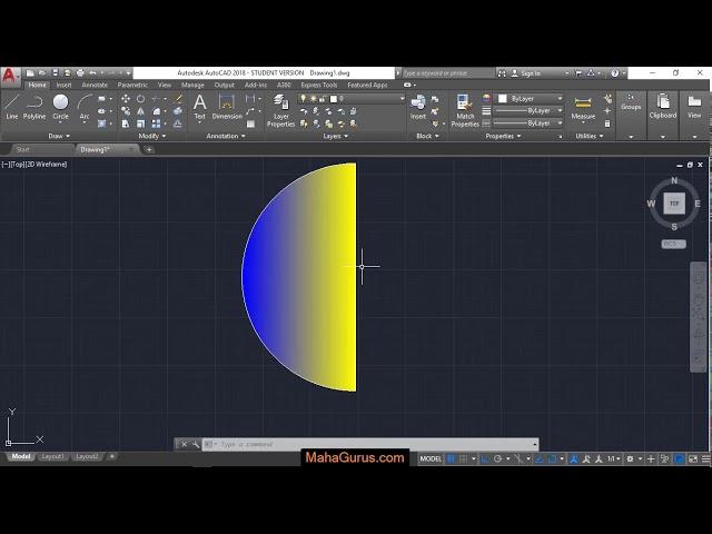 How to Mirror an Object Command in AutoCAD- Mirror an Object AutoCAD Tutorial