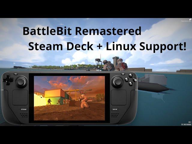 BattleBit Remastered and FACEIT to support Steam Deck / Linux