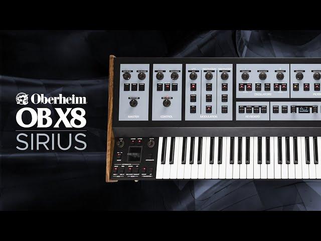 Oberheim OB X8 Sound Demo (no talking) with Presets for Ambient, Electronica and Melodic Techno