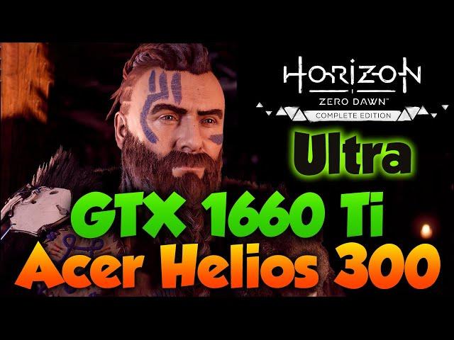 Horizon Zero Dawn GTX 1660 Ti 6GB + intel i7 9750H | Benchmark | ULTIMATE QUALITY/Ultra (Helios 300)