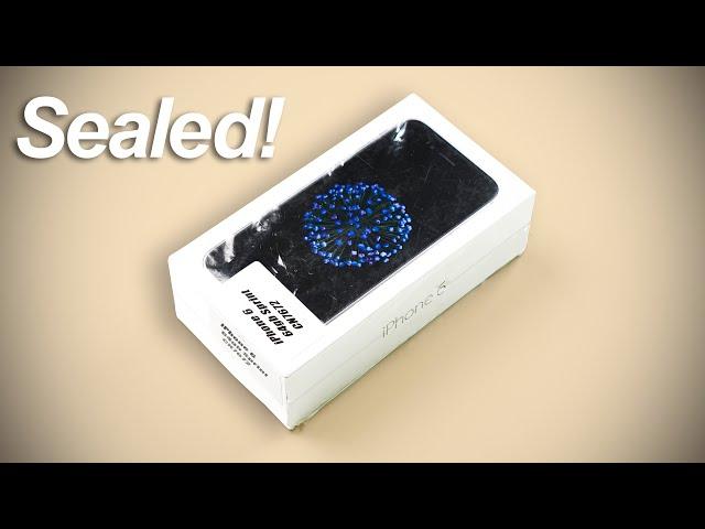 unboxing a SEALED iPhone 6 in 2024!