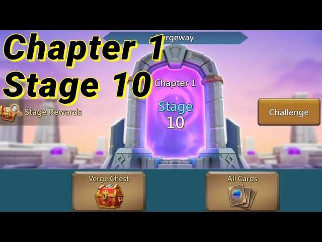 Lords mobile vergeway chapter 1 stage 10