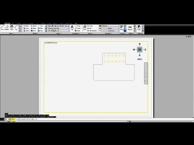 How to lock unlock view ports in auto cad layout.