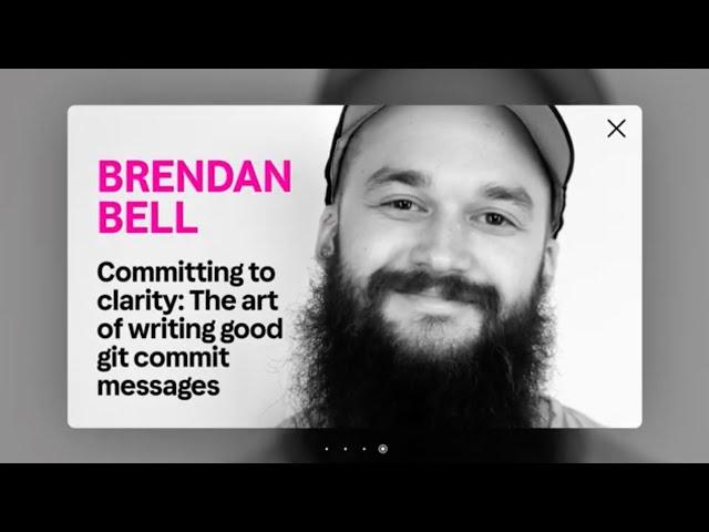 Committing to clarity: The art of writing good git commit messages | Brendan Bell