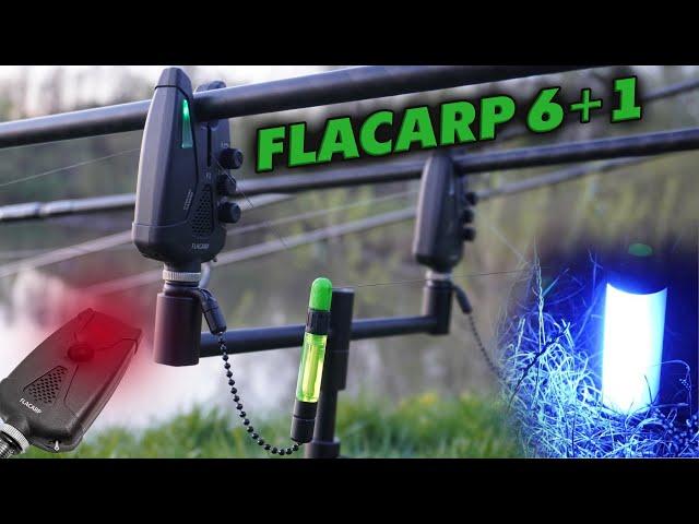 FLACARP 6+1. Умные сигнализаторы, свет и  охрана в одном наборе.