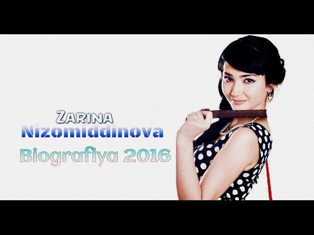 Zarina Nizomiddinova Biografiya 2016, Зарина Низомиддинова Биография 2016,