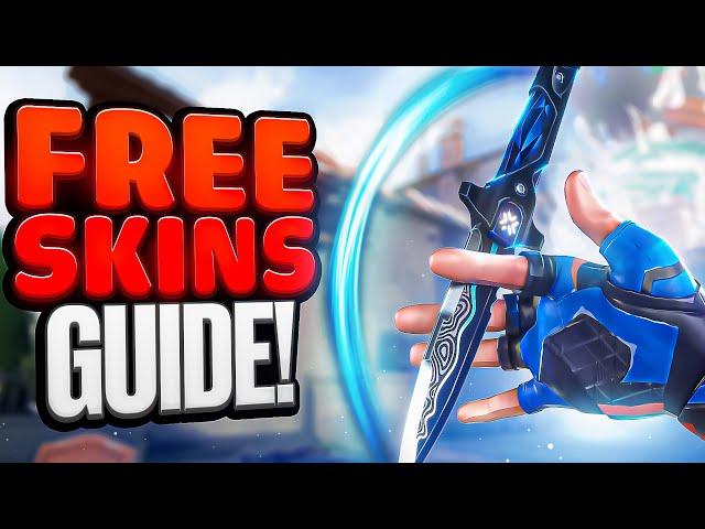 *NEW* Method to Get FREE Skins 2023 (Valorant PBE)