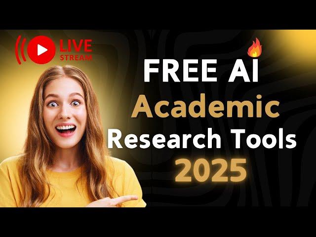 Top FREE AI Tools for Academic Research in 2025 | Best Tools for Researchers