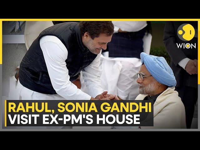 Remembering Manmohan Singh: PM Modi, Rahul Gandhi And Sonia Gandhi Pay Homage | World News | WION