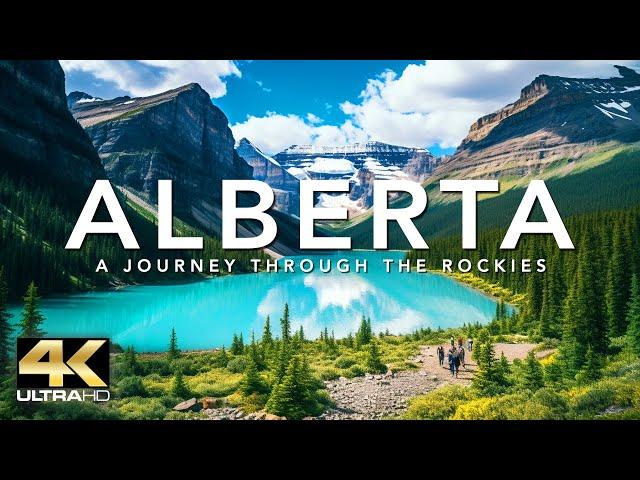 CANADA - ALBERTA IN 4K DRONE FOOTAGE (ULTRA HD) - Rocky Mountains UHD